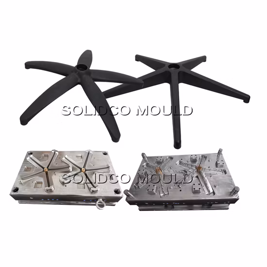 人間工学に基づいたオフィススイベルタスクコンピュータチェア金型